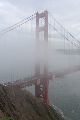 The Golden Gate in Fog