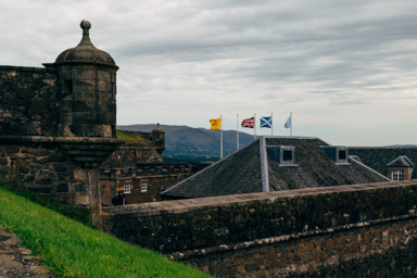 Flags at Stirling