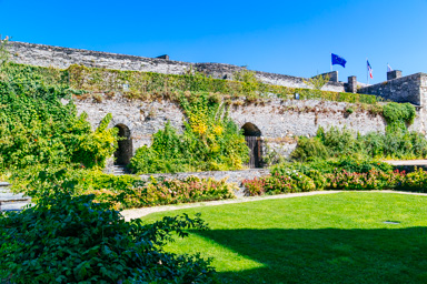 Garden at the castle