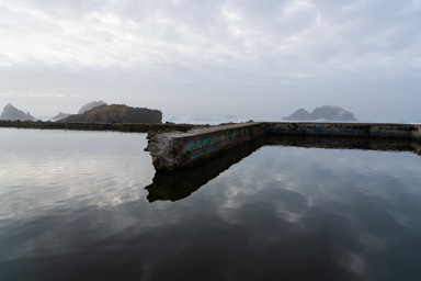 Reflections from Sutro Baths