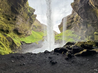 Behind Kvernufoss