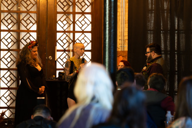 During the ceremony