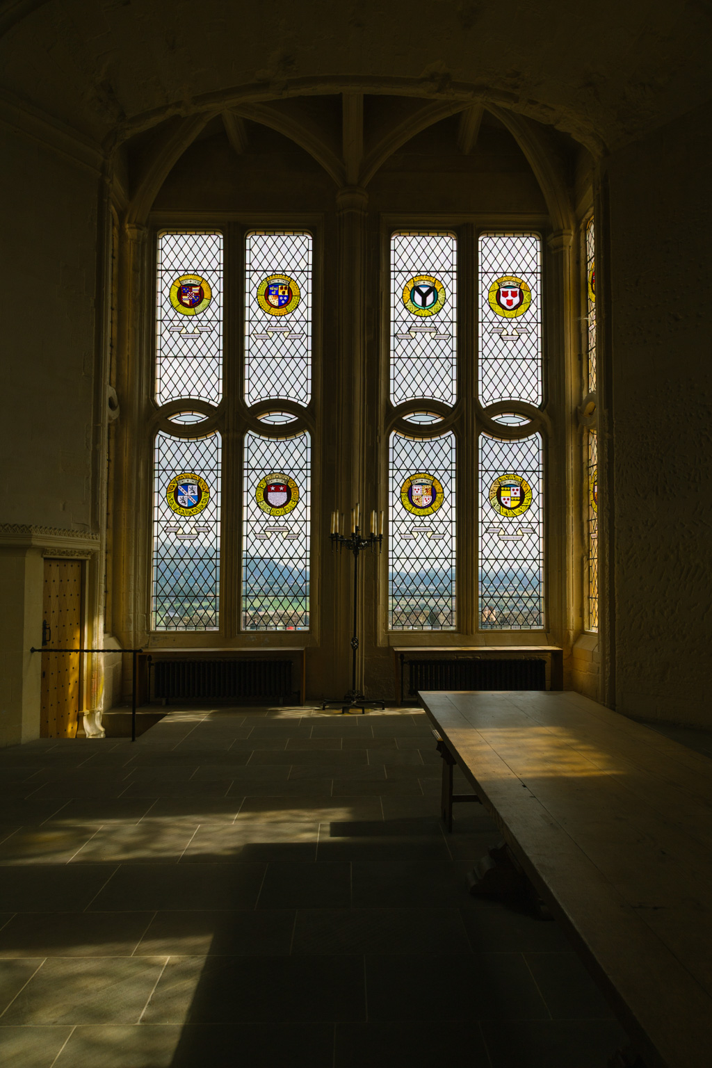Stained glass at Stirling