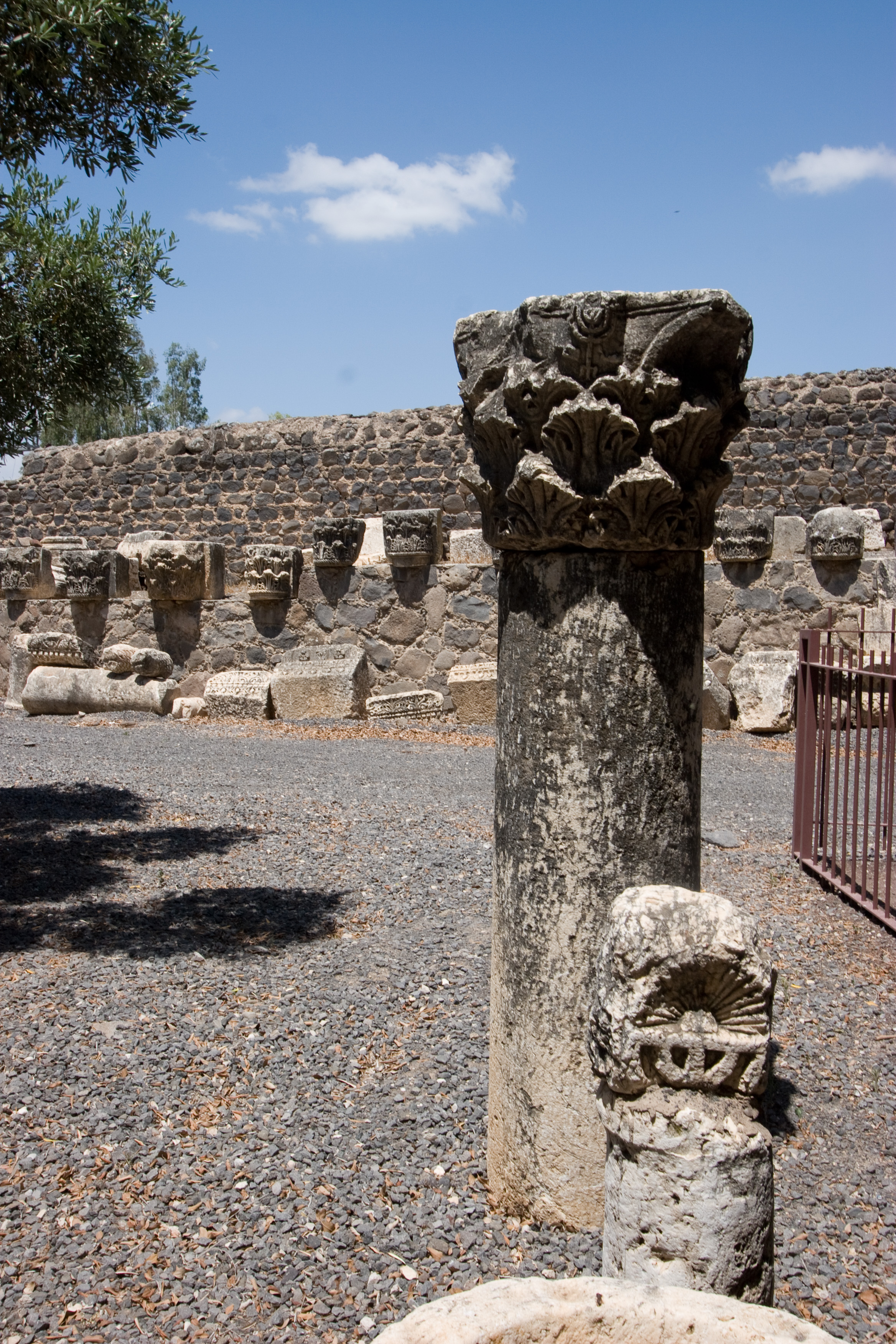 Columns at Capharnaum