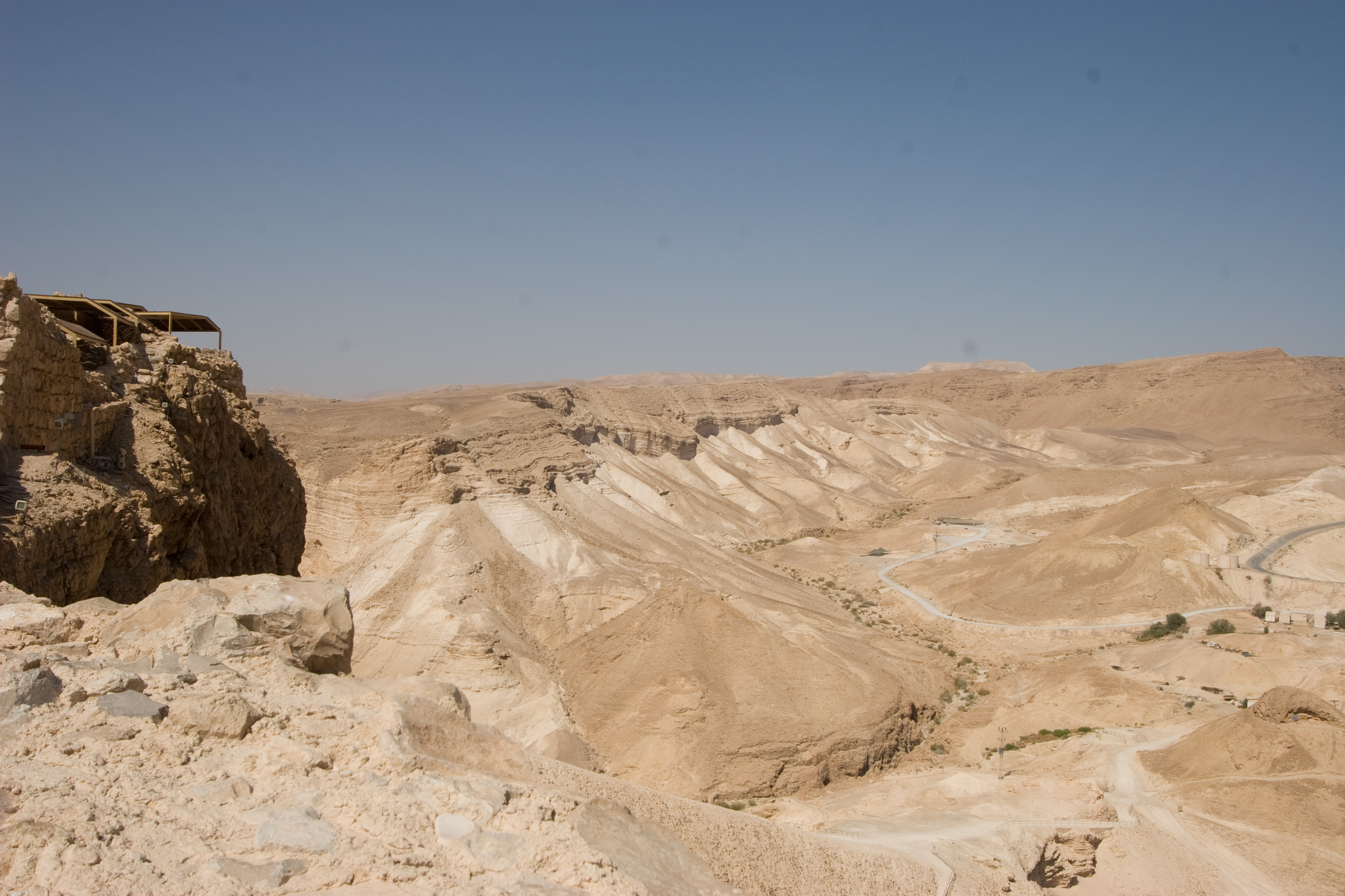 Desert view from Massada