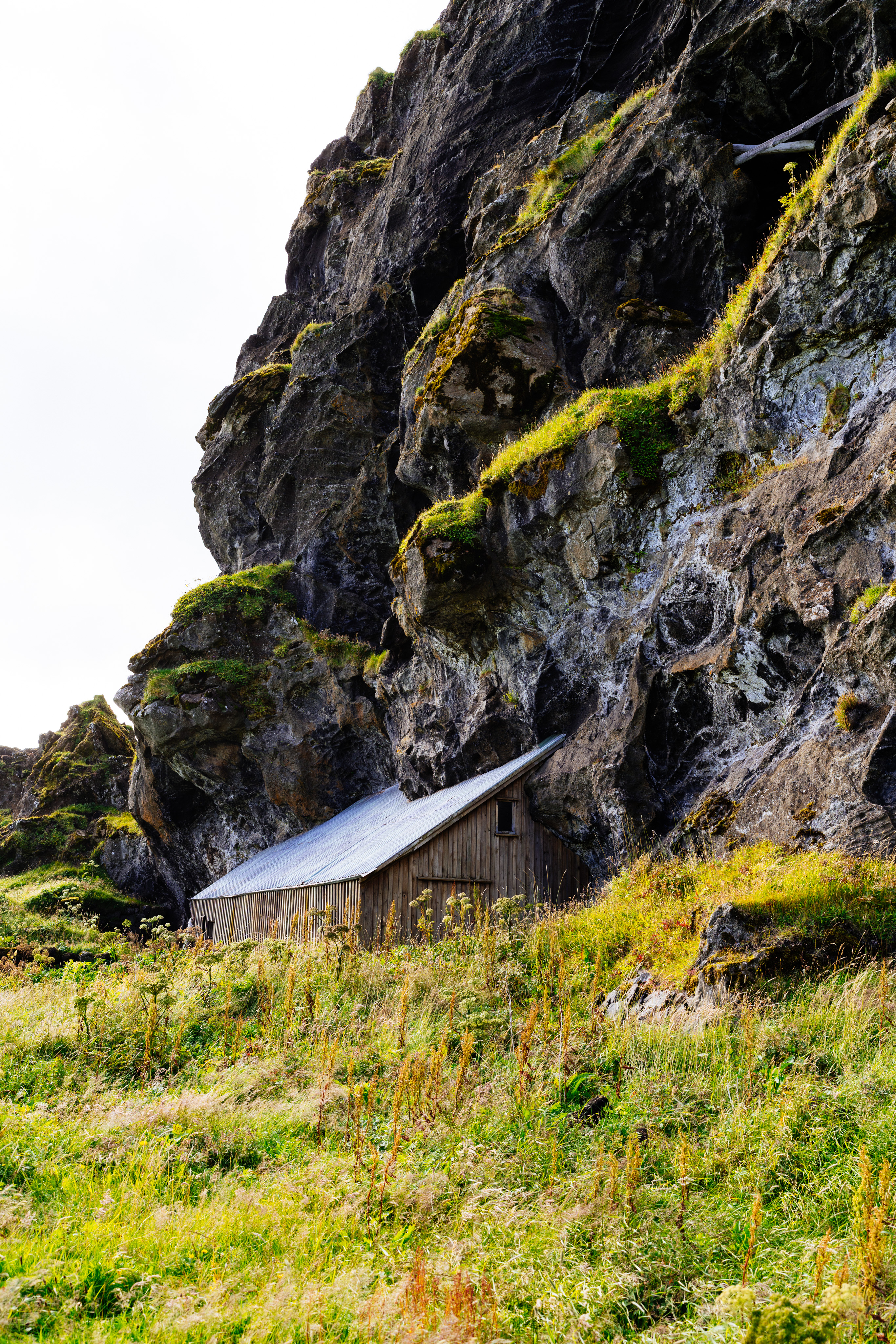 Buildings in a hillside V