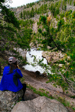 Yellowstone waterfall