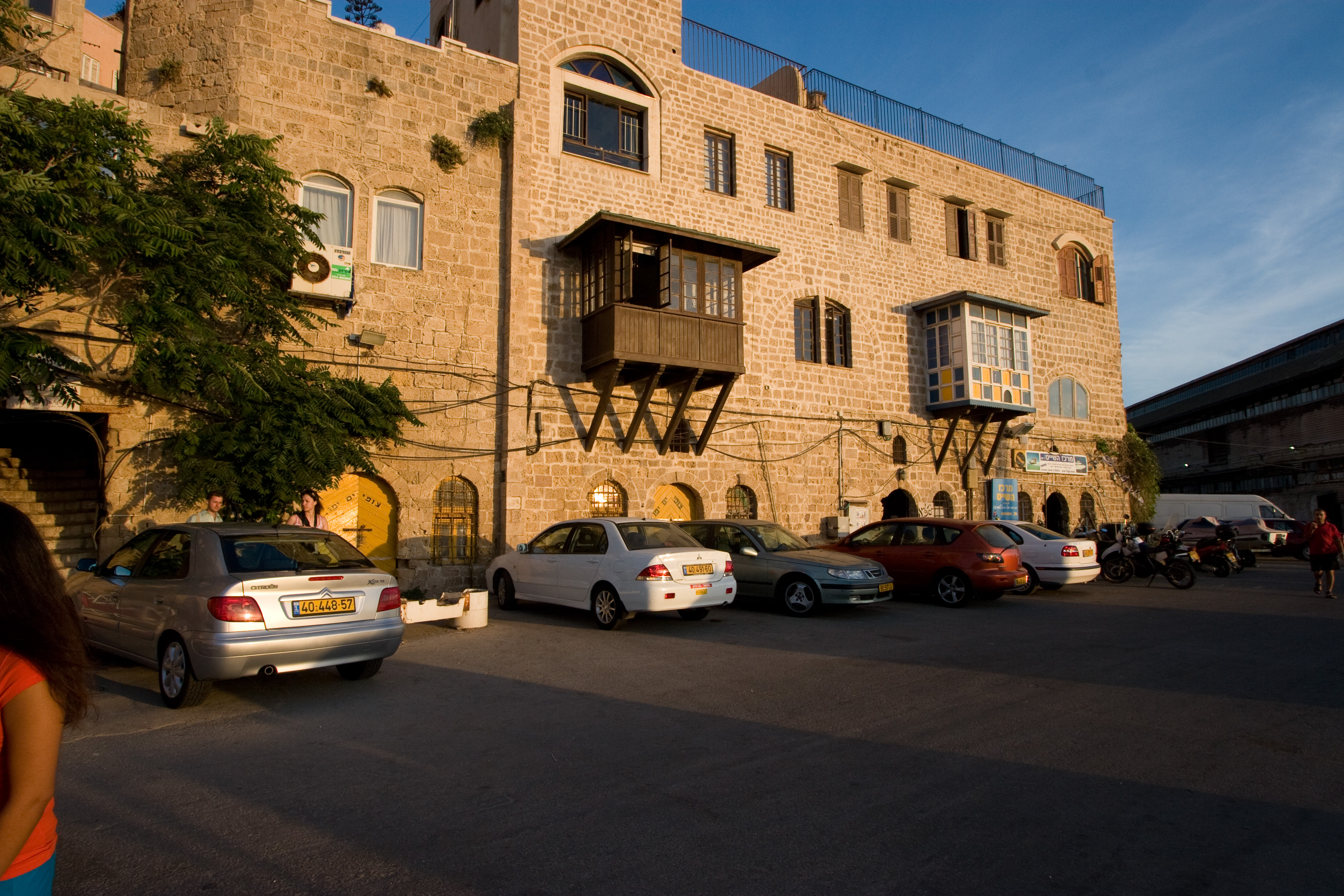 Building by the ancient port of Jaffa (יפו)