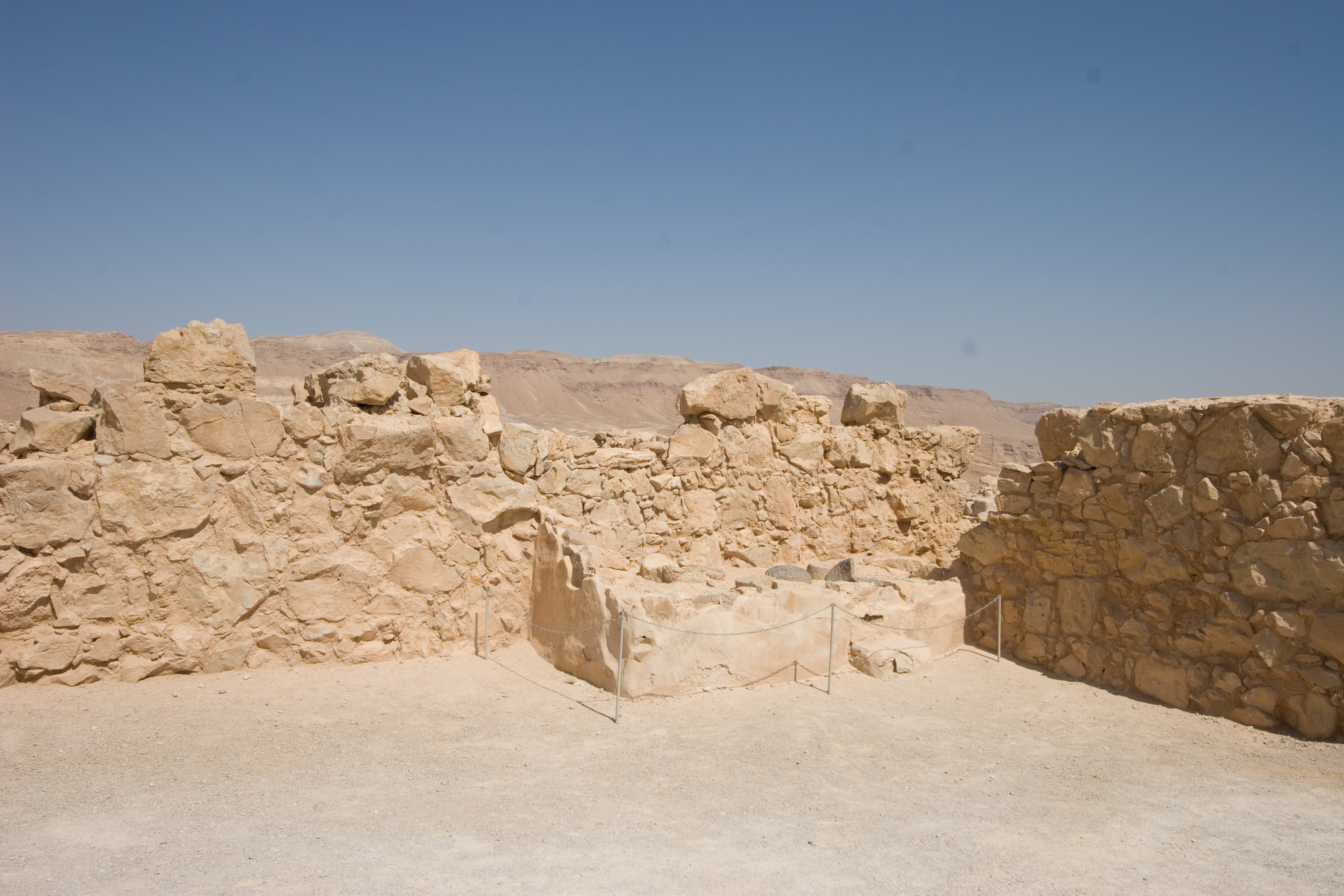 Ruins on Massada