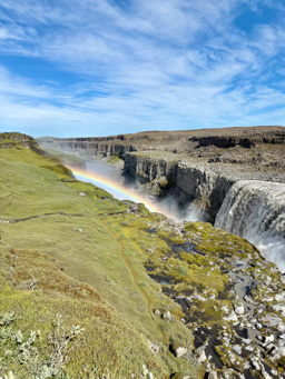 Rainbow over Dettifoss