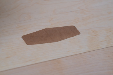 Console (leg joinery detail)